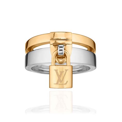 louis vuitton lockit ring